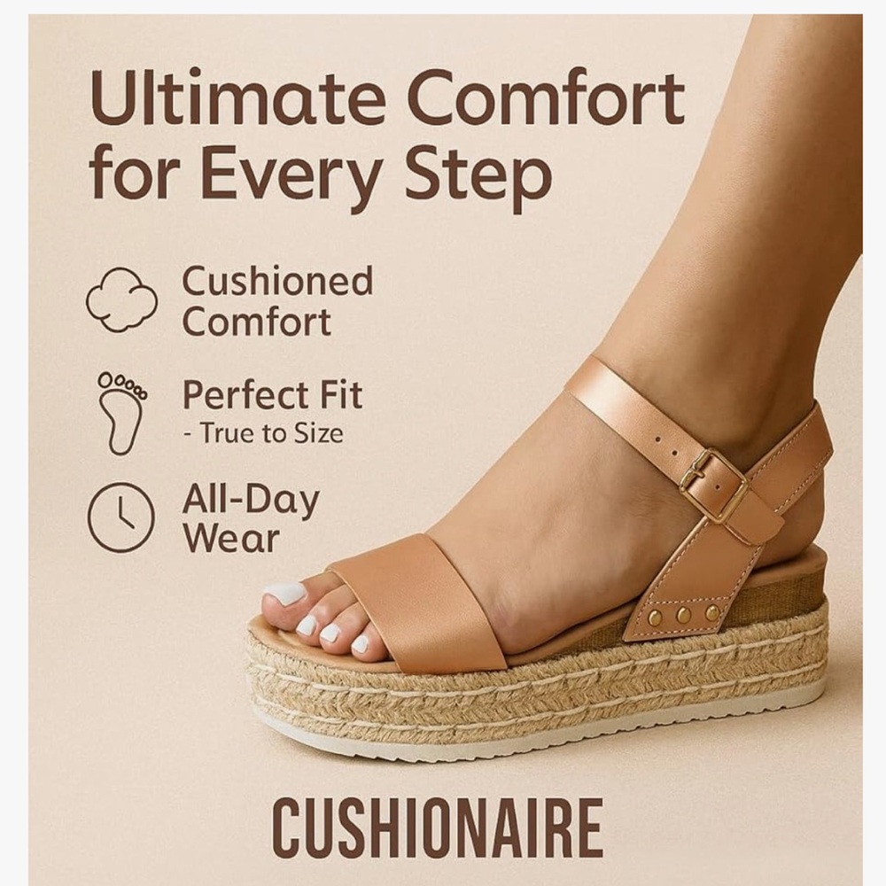 Cushionaire Melissa sandals - Picture 3 of 10